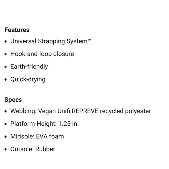 Teva Sandals Flatform Platform Ankle Strap Thong Flip Flop Metallic Gold 10 - Picture 6 of 9